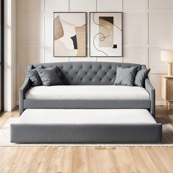 Aurora Fabric Daybed with Trundle