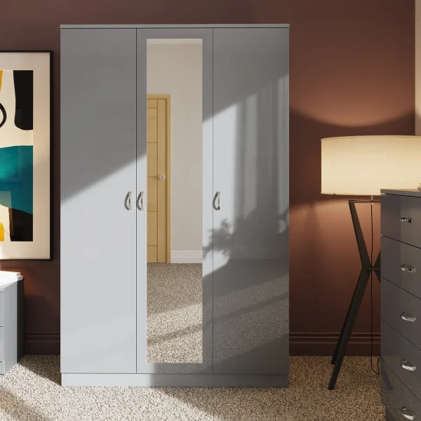 Eva Enderson 3 Door Wardrobe