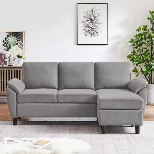 Living Room 3-Piece L-Shaped Sofa