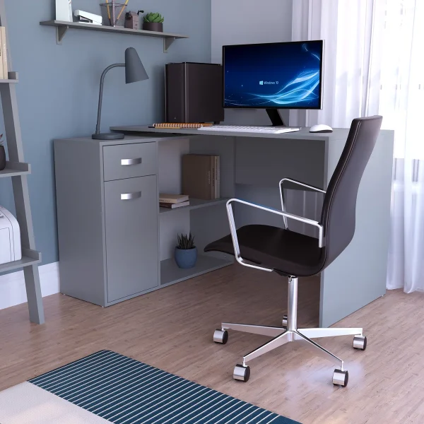 Lydia L-Shaped Corner Computer Desk