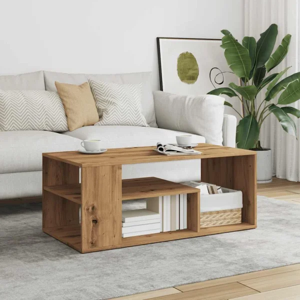 Goodwing Floor Shelf Coffee Table with Storage