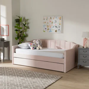 Ailish Upholstered Daybed with Trundle