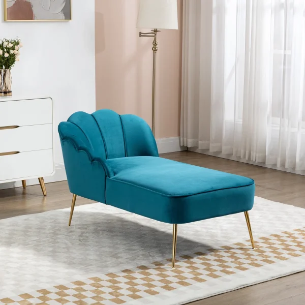 Chadbourne Velvet Chaise Lounge