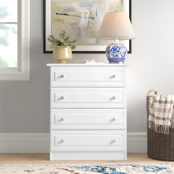 Argyle 4 Drawer Wide Chest Of Drawers
