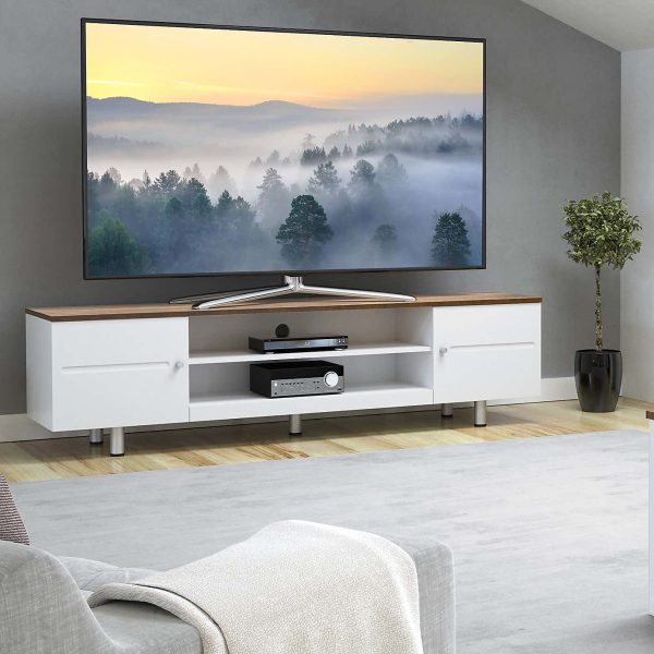 FSM White Sand Extra Wide TV Stand