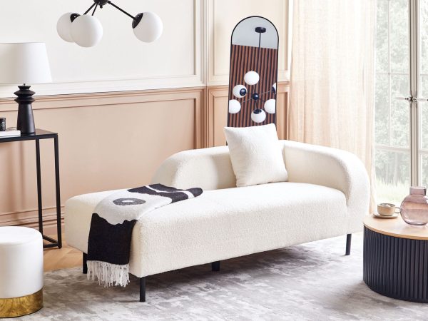 Lacaure Polyester Fabric Chaise Lounge