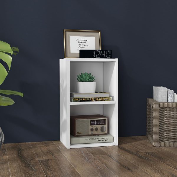 Pasir 2-Tier Open Shelf Bookcase