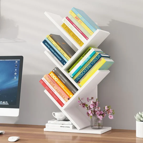 Aerowyn Geometric Tree Bookcase