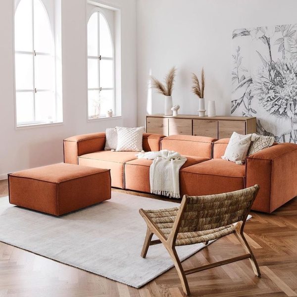 Atlas Contemporary 4-Seater Sectional Sofa