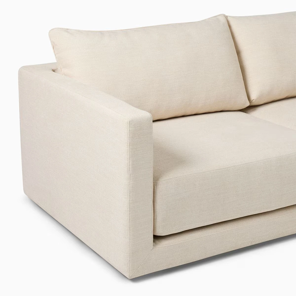 Melbourne 3-Piece Ottoman Sectional Sofa (1)