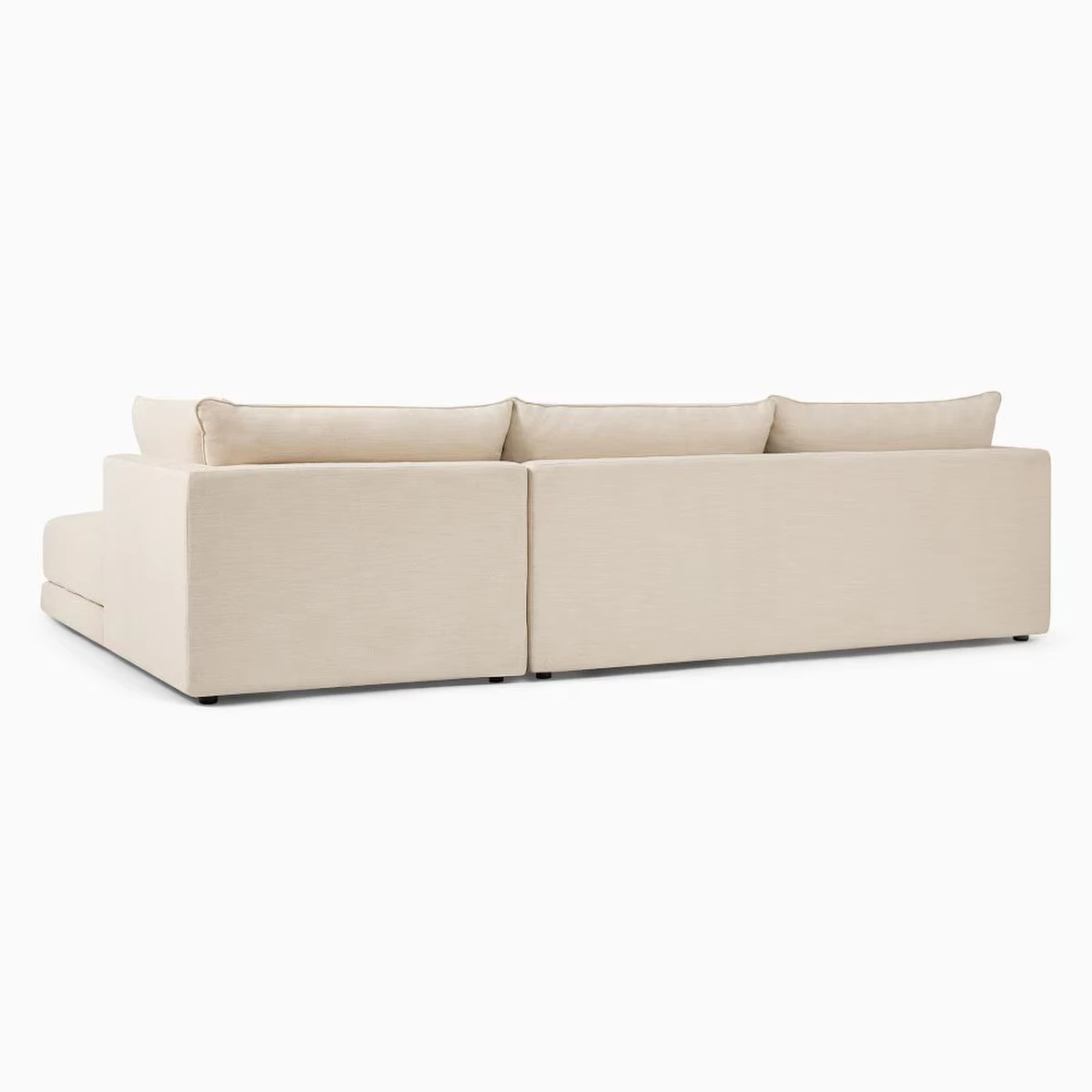 Melbourne 3-Piece Ottoman Sectional Sofa (2)