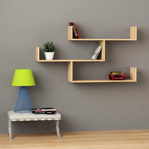 Tibet 3 Wall Shelf Floating Shelf