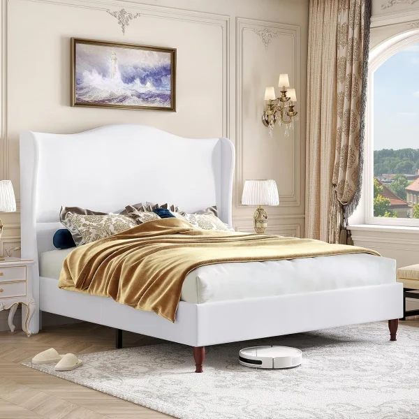 Clairemarie Upholstered Platform Bed