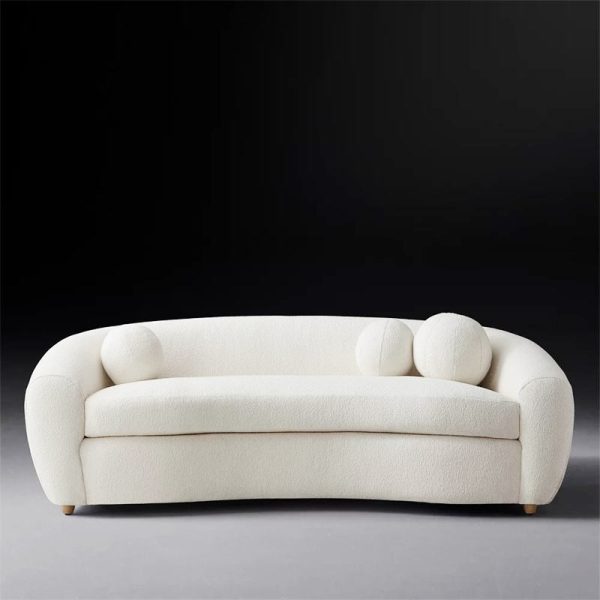 Rossy Lounge 3 Seater Fabric Sofa