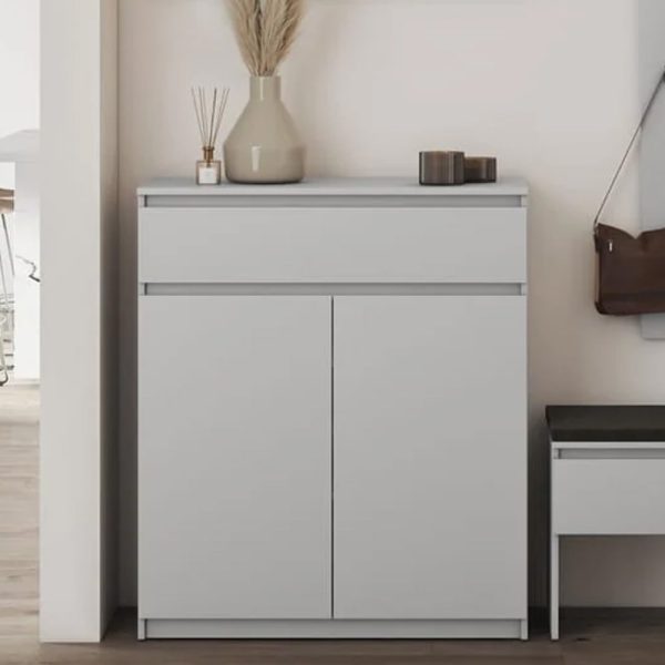 Silvis Wide Wooden Storage Cabinet