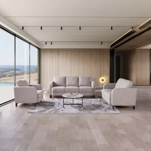 Neptune 3-Seater Fabric Sofa