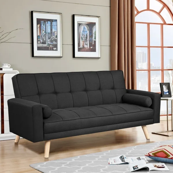 Madaa 3-Seater Velvet Sofa