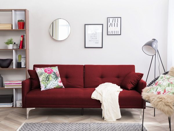 Modern Tufted Fabric 3-Seater Sofa