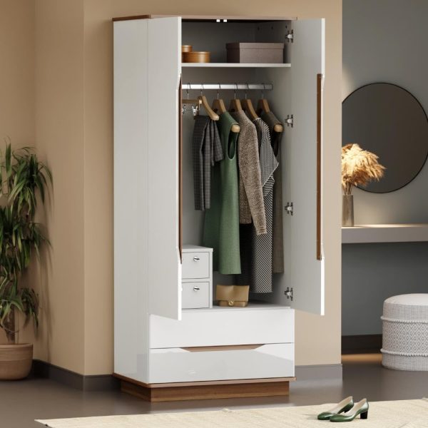 Wakefit 2-Door Wardrobe